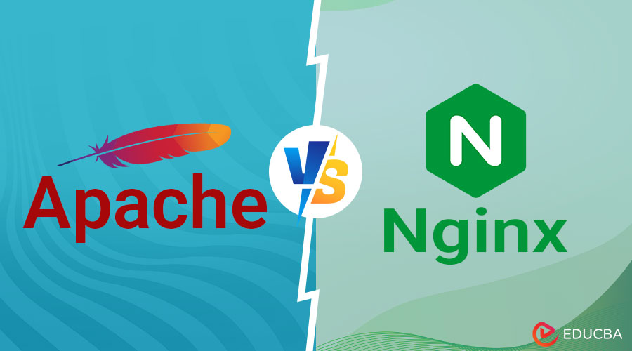 Comparison chart of Apache and Nginx web servers, highlighting their features and performance metrics.