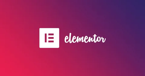 image showing the logo of elementor free versions