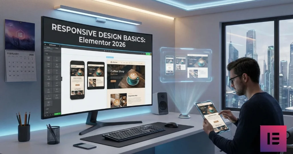 Responsive design, showcasing mobile-friendly layouts for optimal viewing on various devices.