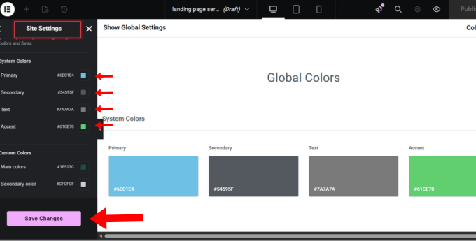 Color picker tool in the app is highlighted, indicating it's currently selected for use.