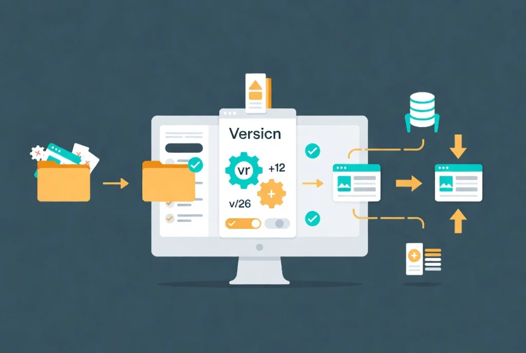 Clean local WordPress development setup showing environment matching and workflow optimization on computer interface